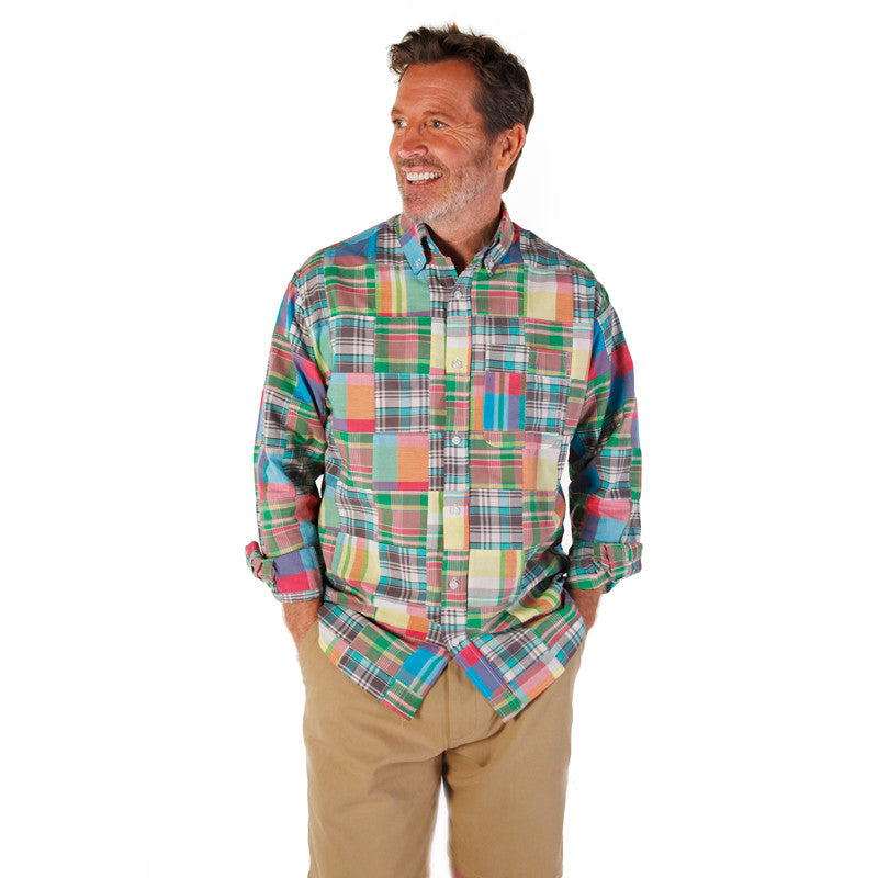 madras dress shirt Uluwatu Short Sleeve Madras Shirt