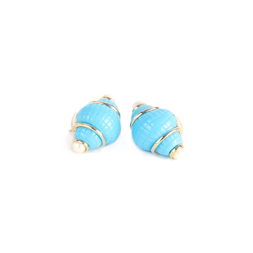 Check Shell Earrings – Cape Madras